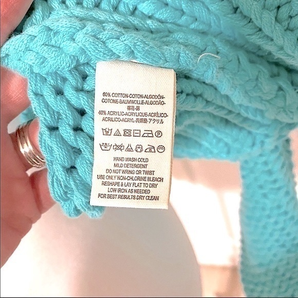 FREE PEOPLE Mint Green Cardigan Sweater NWT - Picture 7 of 9